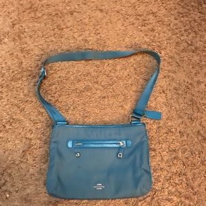Blue Coach Crossbody